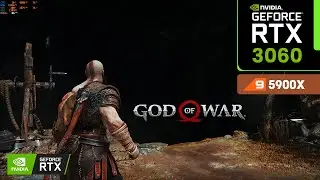God of War: RTX 3060 12 GB + RYZEN 9 5900X (1440p Ultra DLSS ON)