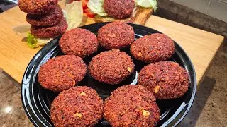 Crispy Burger Patties Recipe | Tikki Snacks|Beetroot & Chickpeas Fritters| Healthy & Veggies Patties