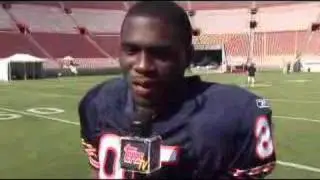 Earl Bennett - Topps 2008 NFL Rookie Photo Shoot