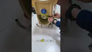 Это новейший метод установки унитаза.