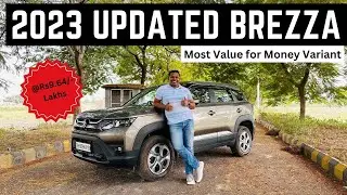 2023 Maruti Brezza VXI Variant Detailed Walkaround | In English | Auto Quest