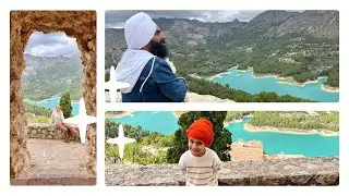 Visiting Guadalest castle / spanish punjabi Family// Sardari Forever Family