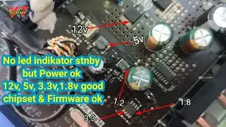 Jangan salah tebak! TV led mati Tapi Psu power 12v bagus MB china Mito
