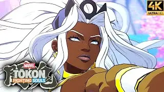 Marvel Tokon Fighting Souls Beta - Storm All Supers, Ultimates, Intros & Outros (4K 60FPS)