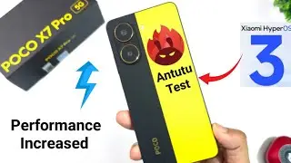 POCO X7 Pro Antutu Test After Update 🚀🚀🔥🔥🔥