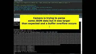 Buffer overflow found on IP camera software
