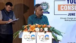 LIVE Day 2 of the Y20 Consultation at IGNTU Amarkantak | Climate Change & Disaster Risk Reduction