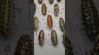 Luxury look/Saree pin/Silk Thread Accessories/Online Class/+91 6379292926/Hand made/Customer Order