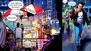 Spider-Man's Hot Dog Stolen By Wolverine #comics #wishterminalcomics
