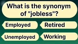 Synonym Quiz|Test your Synonyms Quiz|English Vocabulary|Quiz Time| #synonyms#quiz 
