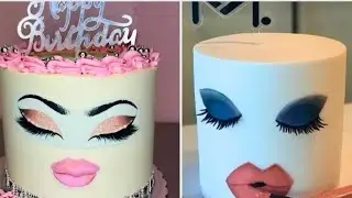 Stylish macmakeup cakes/Macmakeup cake designs💄😉