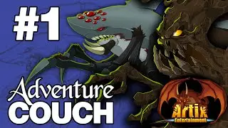 AdventureCouch #1 - SpiderShark Art Review