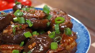 Домашние фаршированные грибы | Простая китайская кухня