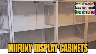 DISPLAY CABINETS WITH BUILT IN LED LIGHTS BY MIIFUNY