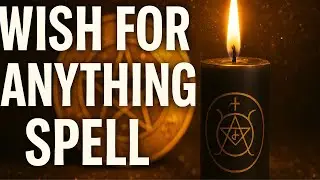 WISH FOR ANYTHING SPELL 🔮AND CHANT! Works Fast! Simple And Powerful! Money, Love 💗 Music 🎵For Spells