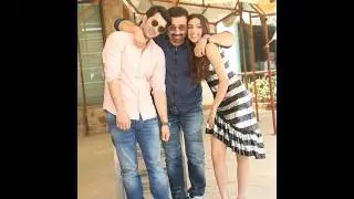 sunny deol, Karan deol and saher bamna #shorts #short #shortvideo #shortsfeed #trendingshorts