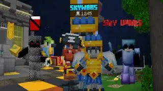 Hive Bedwars & SkyWars Gameplay | Minecraft Bedrock The Hive Server 
