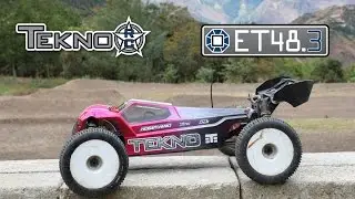 Tekno ET48.3 RC Truggy - 1800KV Sensored Motor/Hobbywing 150a ESC/4s 6500 mah 70C/140C Lipo