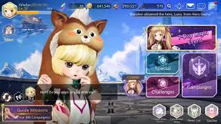 OVERHIT Global: Let's poke Yggdrasil, kawaii baby shota!
