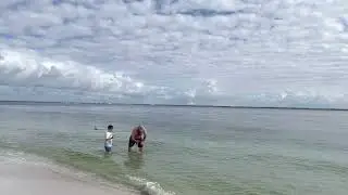 Sandy Point-One of the secrets of St. Andrews State Park, Panama Citi beach, Florida , US