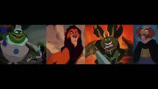 All Animation 1990s Villains Movies