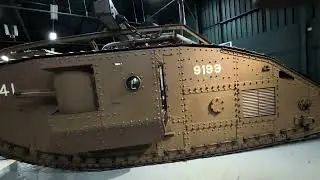 Mark V (Male) Walkaround &ndash; WW1 British Tank in The Tank Museum