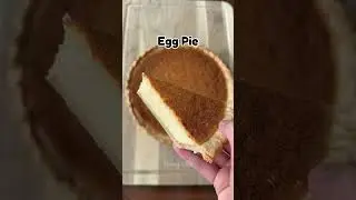 Filipino Egg Pie &ndash; Classic Creamy Custard Pie with Caramelized Top