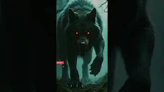 Wolf growling sound.. #shorts #horrorsounds #wolf