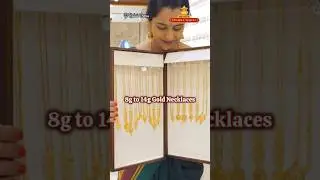 8g to 14g Gold Light Weight Gold Necklaces Turkey designs| Pothys Swarnamahal