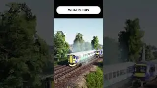 Class 170 PUSHES Class 153 OFF OF ITS WHEELS