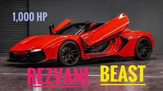 FIRSTLOOK! 2024 American Supercars REZVANI BEAST (1000 Horsepower)