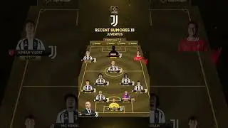 Juventus's squad with new rumors! #juventus #transfer