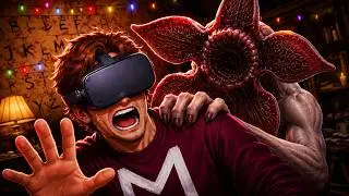 JE ME FAIS POURSUIVRE PAR LE DEMOGORGON ! -  STRANGER THINGS VR