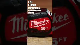 Milwaukee Wide Blade (BEST Measuring Tape COMPARISON)