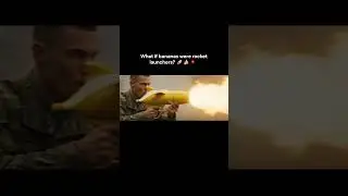 Banana Rocket Launcher 🚀🍌💥 #odlysatisfying #asmr