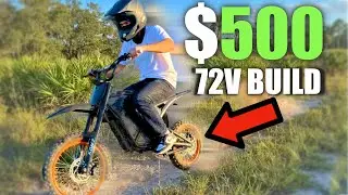 How to Build The Cheapest 72v (60 MPH) CRAZY