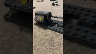 V4 Lego engine slo mo, still to fast😂#fyp #legoengine #legoengineering