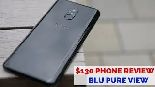 $130 Phone Review: BLU Pure View!