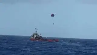 IAF's Advanced Light Helicopter DHRUV Extricates Skimmed Oil From MV Wakashio In Mauritius