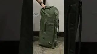 You vs. the bag she told you not to worry about- The U.S. military duffle