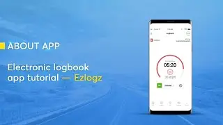Ezlogz electronic logbook app tutorial for Apple and Android | About App