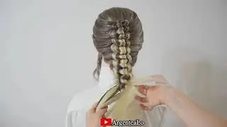 Lovely hairstyles for long hair #hairstyle #shorts #viralvideo #braids #tutorial