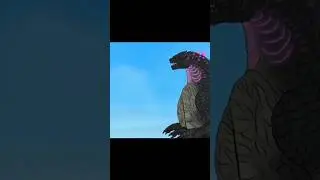 Godzilla vs Sea creature #extinct #jurassicworld #dinosaur #godzilla