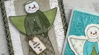 SNEAK PEEK DAY TWO: Jill’s Joyful HeART Stamps - Snow Angel Stamp Set