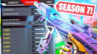 BEST APEX LEGENDS CONTROLLER SETTINGS in SEASON 7!