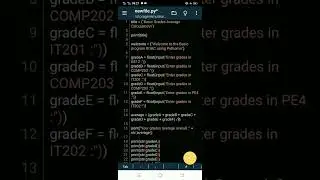 Basic Grades Average Calculator in Python Tutorial