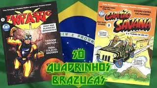 FANTASTICMAN E CAPIT&Atilde;O SAVANA DE TONY FERNANDES - APRESENTANDO HQBR