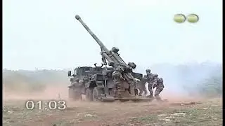 Nexter Systems canon CAESAR s&eacute;quence de tir