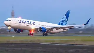 (4K) An AMAZING Winter Plane Spotting day at Schiphol Amsterdam - 30 EPIC Planes Landing & Takeoff