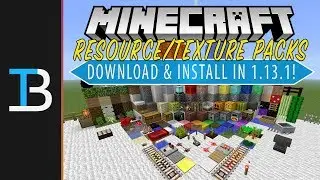 How To Download & Install Resource Packs/Texture Packs in Minecraft 1.13.1 (Faithful 32x32!)